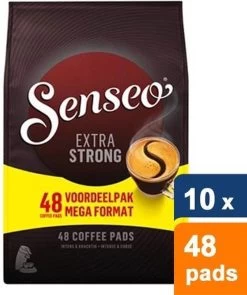 Senseo Extra Strong Koffiepads - 10 X 48 Stuks -Koffiehuis 1006x1200 1
