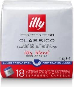 Illy - Iperespresso Koffie Home Classico Lungo 6 X 18 Capsules 9 Illy - Iperespresso Koffie Home Classico Lungo 6 X 18 Capsules -Koffiehuis 1010x1200 1