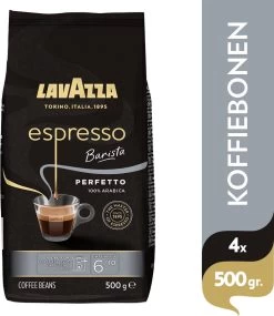Lavazza Espresso Barista Perfetto Koffiebonen - 500 Gram X4 -Koffiehuis 1040x1200