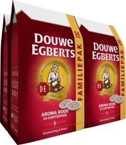 Nieuwe Producten 9 Douwe Egberts Aroma Rood Koffiepads - 4 X 54 Pads