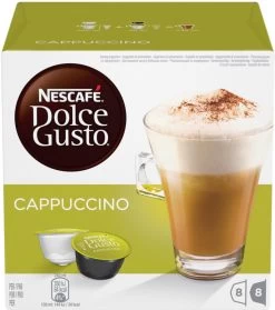 Nescafé Dolce Gusto Cappuccino - 6 X 16 Capsules 7 Nescafé Dolce Gusto Cappuccino - 6 X 16 Capsules -Koffiehuis 1064x1200