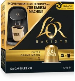 L'OR BARISTA XXL Filter Grand Matin (5) - 5 X 10 Koffiecups -Koffiehuis 1115x1200