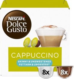 Nescafé Dolce Gusto Cappuccino Light Capsules - 48 Koffiecups -Koffiehuis 1129x1200