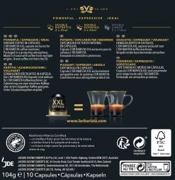 L'OR BARISTA XXL Ristretto (11) - 5 X 10 Koffiecups -Koffiehuis 1168x1200 1