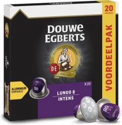 Douwe Egberts Lungo Intens Koffiecups - Intensiteit 8/12 - 10 X 20 Capsules 19 Douwe Egberts Lungo Intens Koffiecups - Intensiteit 8/12 - 10 X 20 Capsules -Koffiehuis 1170x1200