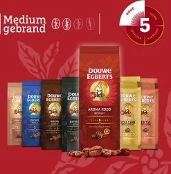 Douwe Egberts Aroma Rood Koffiebonen - 6 X 500 Gram -Koffiehuis 1181x1200