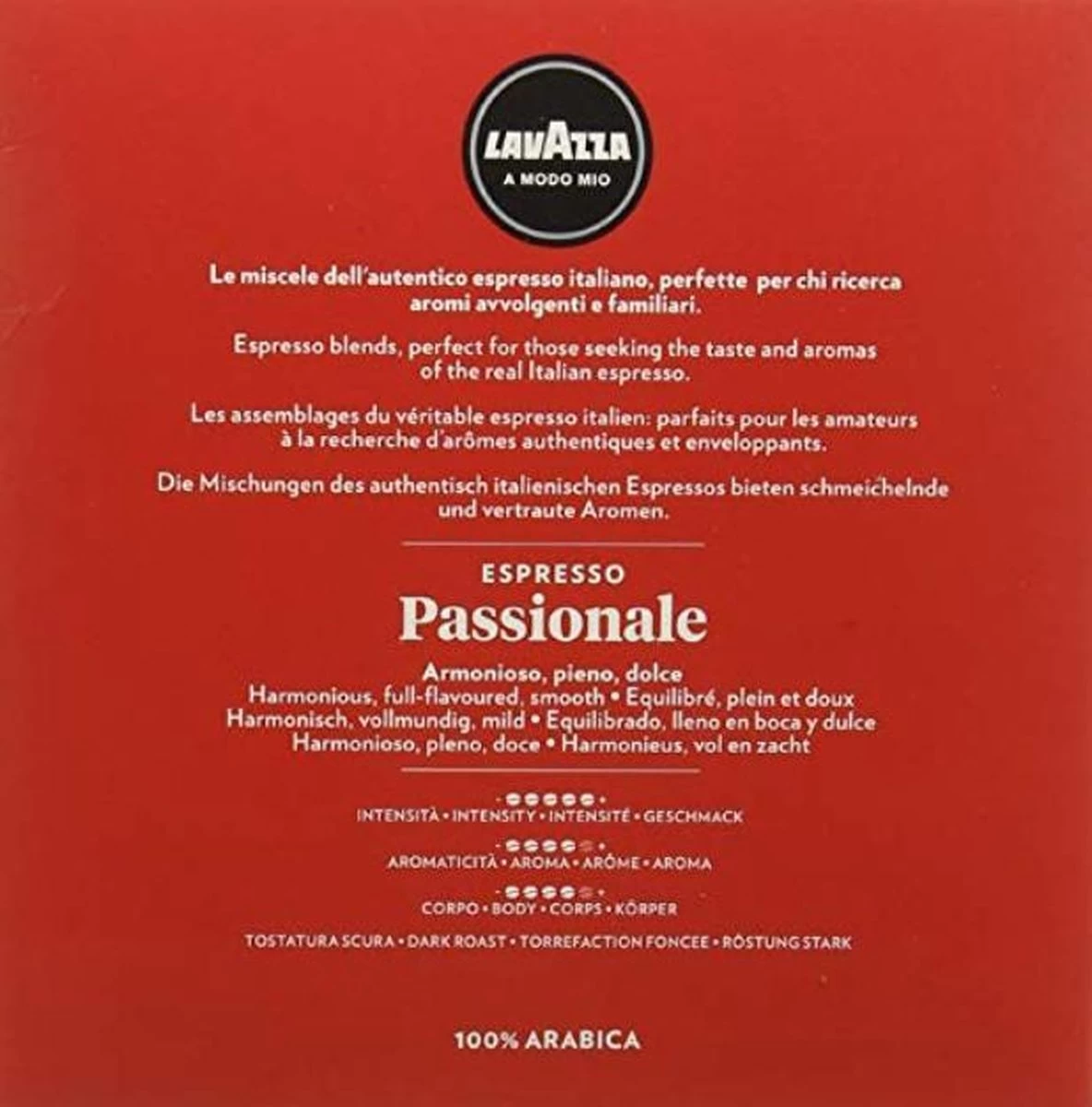 Lavazza A Modo Mio Passionale 36 Stuks 6 Lavazza A Modo Mio Passionale 36 Stuks - Afbeelding 4