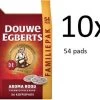 Douwe Egberts Aroma Rood Koffiepads - Multipak - 10 X 54 Pads