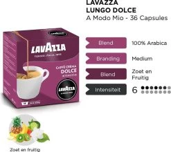 Lavazza A Modo Mio Lungo Dolce 36 Stuks -Koffiehuis 1200x1068