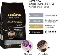 Lavazza Espresso Barista Perfetto Koffiebonen - 500 Gram X4 -Koffiehuis 1200x1137