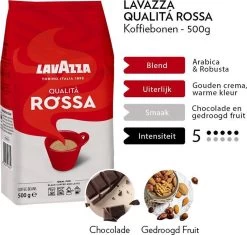 Lavazza Qualita Rossa Koffiebonen - 500 Gram X6 11 Lavazza Qualita Rossa Koffiebonen - 500 Gram X6 -Koffiehuis 1200x1144