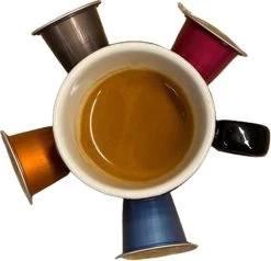 100 Capsules Epic Coffee - Espresso - Nespresso® Compatible Aluminium Capsules - RFA Keurmerk - Doos 100 Stuks 13 100 Capsules Epic Coffee - Espresso - Nespresso® Compatible Aluminium Capsules - RFA Keurmerk - Doos 100 Stuks -Koffiehuis 1200x1158