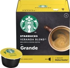 Starbucks By Dolce Gusto Capsules Veranda Grande Blonde Roast - 36 Koffiecups -Koffiehuis 1200x1159