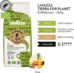 Lavazza Tierra For Planet Biologische Koffiebonen - 500 Gram X4 -Koffiehuis 1200x1179 2