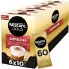Nescafé Gold Cappuccino Oploskoffie - Ongezoet - 6 Doosjes à 10 Zakjes