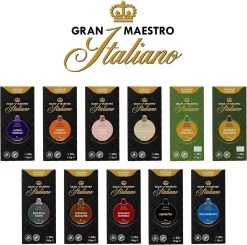 Gran Maestro Italiano - Lungo Intenso - Koffiecups - Nespresso Compatibel Capsules - Krachtige Smaak - 6 X 20 Cups -Koffiehuis 1200x1191 1