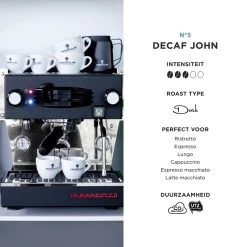 Aroma Club - Cafeïnevrije Koffiebonen 1KG - No. 5 Decaf John - Koffie Intensiteit 3/5 -Koffiehuis 1200x1200 182