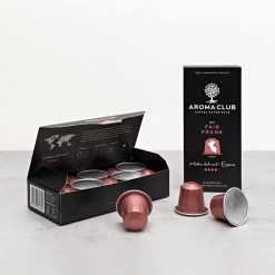 Aroma Club - Nespresso Compatible Capsules (120 St.) - No. 4 Fair Frank - Intensiteit 4/5 - Espresso - 100% Aluminium Koffiecups -Koffiehuis 1200x1200 28