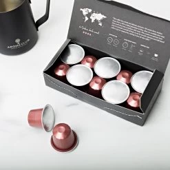 Aroma Club - Proefpakket Nespresso Compatible Capsules (100 St.) - 5 Smaken - Espresso & Lungo - 100% Aluminium Koffiecups -Koffiehuis 1200x1200 53