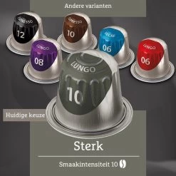 Douwe Egberts Lungo Sterk (10) - 10 X 20 Koffiecups 10 Douwe Egberts Lungo Sterk (10) - 10 X 20 Koffiecups -Koffiehuis 1200x1200 94