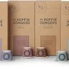 De Koffiejongens - Proefpakket - Nespresso Cups - 100% Biologisch Afbreekbaar - 6x10 Cups - Nespresso Compatible -Koffiehuis 1200x473