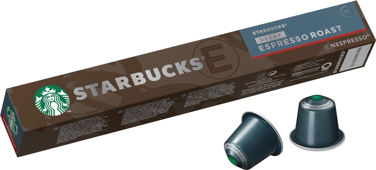 Starbucks By Nespresso Espresso Decafé Capsules - 120 Koffiecups 5 Starbucks By Nespresso Espresso Decafé Capsules - 120 Koffiecups - Afbeelding 3