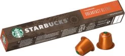 Starbucks By Nespresso Breakfast Blend 120 Koffiecups 9 Starbucks By Nespresso Breakfast Blend 120 Koffiecups -Koffiehuis 1200x542 2