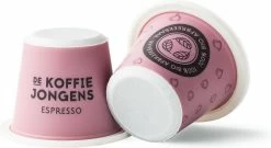 Nespresso Cups - De Koffiejongens - Espresso - 100% Biologisch Afbreekbaar - 60 Cups - 100% Nespresso Compatible 6 Nespresso Cups - De Koffiejongens - Espresso - 100% Biologisch Afbreekbaar - 60 Cups - 100% Nespresso Compatible -Koffiehuis 1200x656