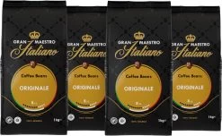 Gran Maestro Italiano - Orginale - Koffiebonen - Bonen Voor Espresso En Lungo - Arabica – 4 X 1kg
