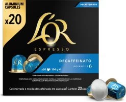 L'OR Espresso Decaffeinato (6) - 10 X 20 Koffiecups -Koffiehuis 1200x968 1