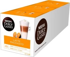 Nescafé Dolce Gusto Latte Macchiato Capsules - 48 Koffiecups -Koffiehuis 1200x969