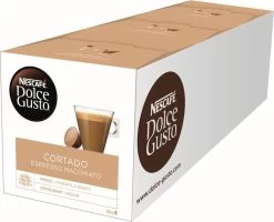 Nescafé Dolce Gusto Cortado Espresso Macchiato Capsules - 48 Koffiecups 8 Nescafé Dolce Gusto Cortado Espresso Macchiato Capsules - 48 Koffiecups -Koffiehuis 1200x971