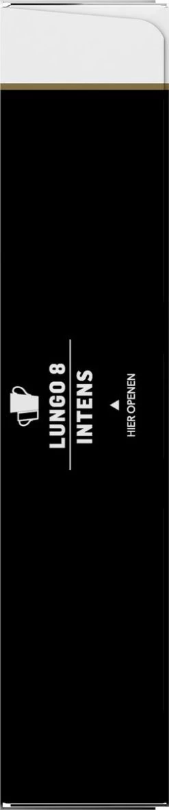 Douwe Egberts Lungo Intens Koffiecups - Intensiteit 8/12 - 10 X 10 Capsules -Koffiehuis 251x1200