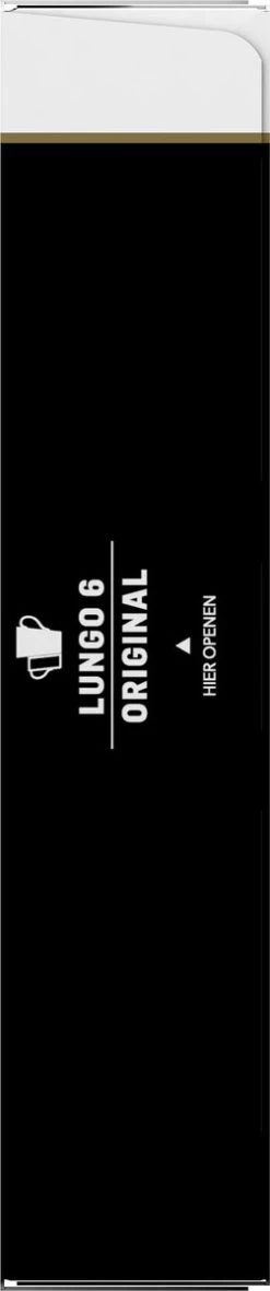 Douwe Egberts Lungo Original Koffiecups - Intensiteit 6/12 - 10 X 10 Capsules -Koffiehuis 251x1200 6