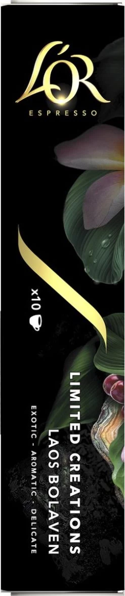 L'OR Espresso Limited Creations Laos Bolaven Koffiecups - Intensiteit 7/12 - 10 X 10 Capsules -Koffiehuis 252x1200 3