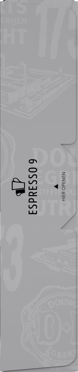Douwe Egberts D.E Café Espresso Koffiecups - Intensiteit 9/12 - 10 X 20 Capsules 9 Douwe Egberts D.E Café Espresso Koffiecups - Intensiteit 9/12 - 10 X 20 Capsules - Afbeelding 7
