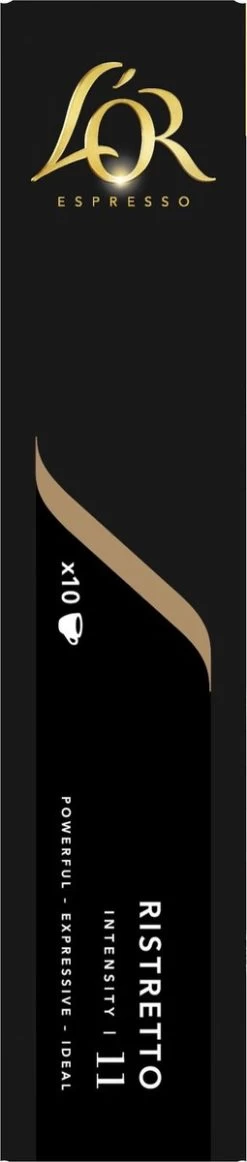 L'OR Espresso Ristretto (11) - 10 X 10 Koffiecups 15 L'OR Espresso Ristretto (11) - 10 X 10 Koffiecups -Koffiehuis 255x1200 1