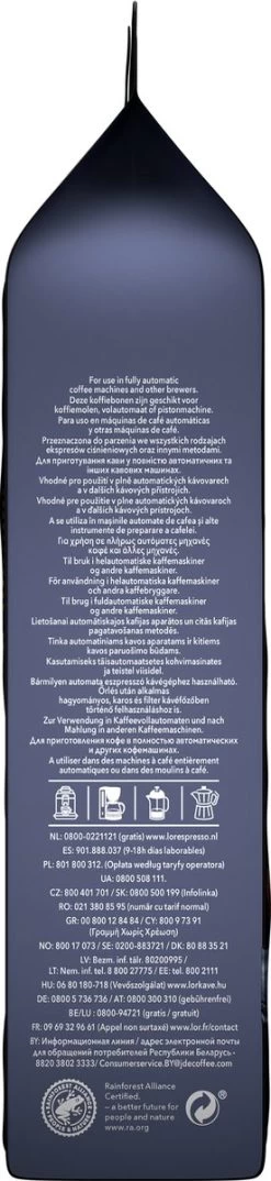 L'OR Espresso Fortissimo Koffiebonen (10) - 4 X 500 Gram -Koffiehuis 276x1200 1