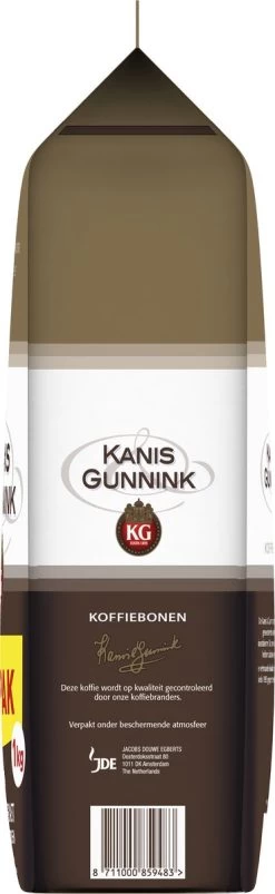 Kanis & Gunnink Medium Roast Koffiebonen - 4 X 1000 Gram - Voordeelverpakking -Koffiehuis 369x1200 1