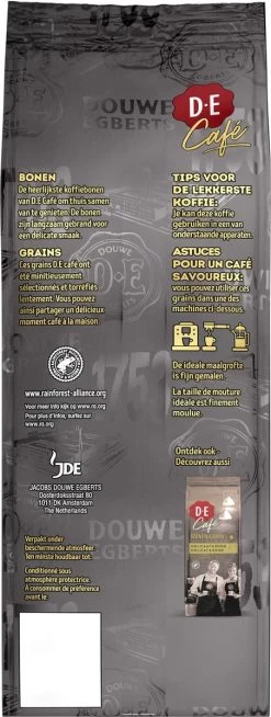 Douwe Egberts D.E Café Espresso Koffiebonen - Intensiteit 7/9 - 4 X 500 Gram -Koffiehuis 453x1200 13