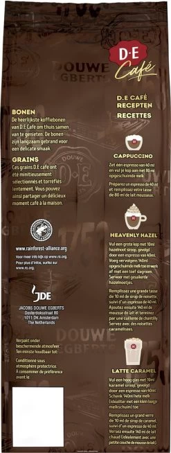Douwe Egberts D.E Café Creatie Koffiebonen - 7/9 Intensiteit - 4 X 500 Gram -Koffiehuis 453x1200 3
