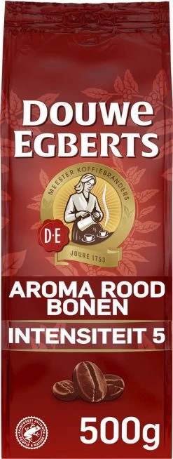 Douwe Egberts Aroma Rood Koffiebonen - 6 X 500 Gram -Koffiehuis 453x1200 6