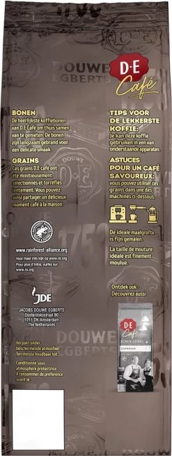 Douwe Egberts D.E Café Delicaat Rond Koffiebonen - Intensiteit 5/9 - 4 X 500 Gram 13 Douwe Egberts D.E Café Delicaat Rond Koffiebonen - Intensiteit 5/9 - 4 X 500 Gram -Koffiehuis 453x1200 8