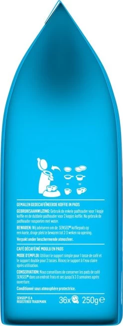 Senseo Decaf Koffiepads - 5/9 Intensiteit - 10 X 36 Pads -Koffiehuis 454x1200 4
