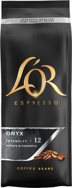L'OR Espresso Onyx Koffiebonen (12) - 4 X 500 Gram -Koffiehuis 462x1200