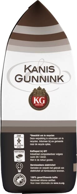 Kanis & Gunnink Dark Roast Koffiepads - 10 X 36 Pads -Koffiehuis 477x1200