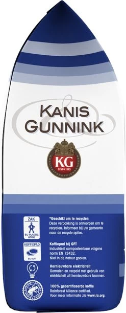 Kanis & Gunnink Cafeïnevrij Koffiepads - 10 X 36 Pads -Koffiehuis 484x1200