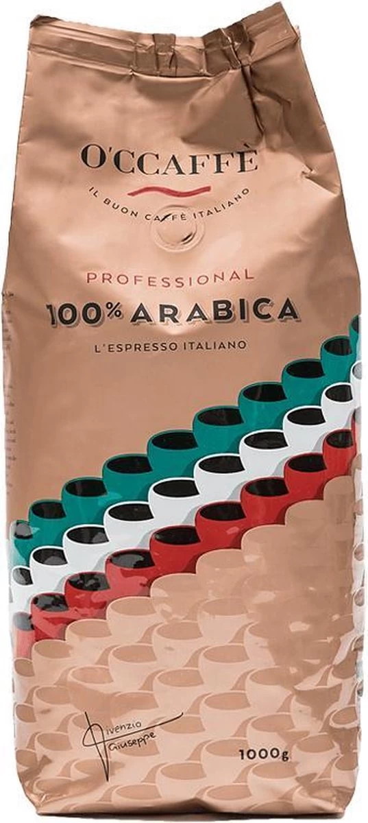 O'ccaffè - Premium Italiaanse Koffiebonen | Professional | Proefpakket XXL | 5 X 1kg | Barista Kwaliteit 8 O'ccaffè - Premium Italiaanse Koffiebonen | Professional | Proefpakket XXL | 5 X 1kg | Barista Kwaliteit - Afbeelding 6