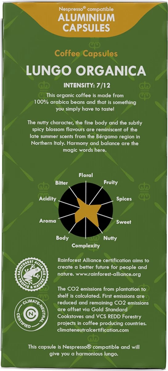 Gran Maestro Italiano - Koffiecups - Nespresso Compatibel Proefpakket - Espresso, Lungo En Meer - 10 X 20 Cups 8 Gran Maestro Italiano - Koffiecups - Nespresso Compatibel Proefpakket - Espresso, Lungo En Meer - 10 X 20 Cups - Afbeelding 6