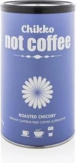 Chikko - Biologische Caffeïnevrije Koffievervanger - Geroosterde Cichorei -Roasted Chicory - 150 G -Koffiehuis 565x1200 1